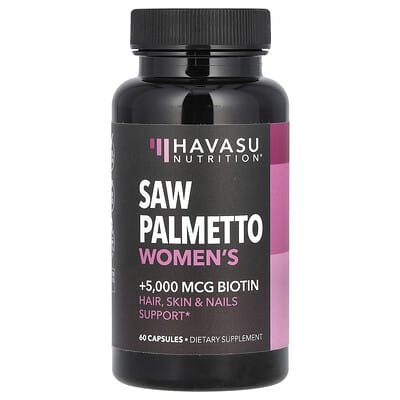 Havasu Nutrition, Saw Palmetto, For Women, 60 Capsules