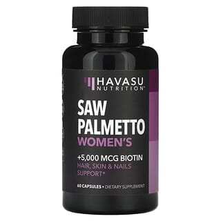 Havasu Nutrition, Saw Palmetto, Women's, 60 Capsules