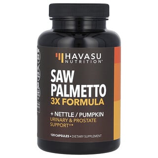 Havasu Nutrition, Saw Palmetto, 3-fach-Formel, 120 Kapseln