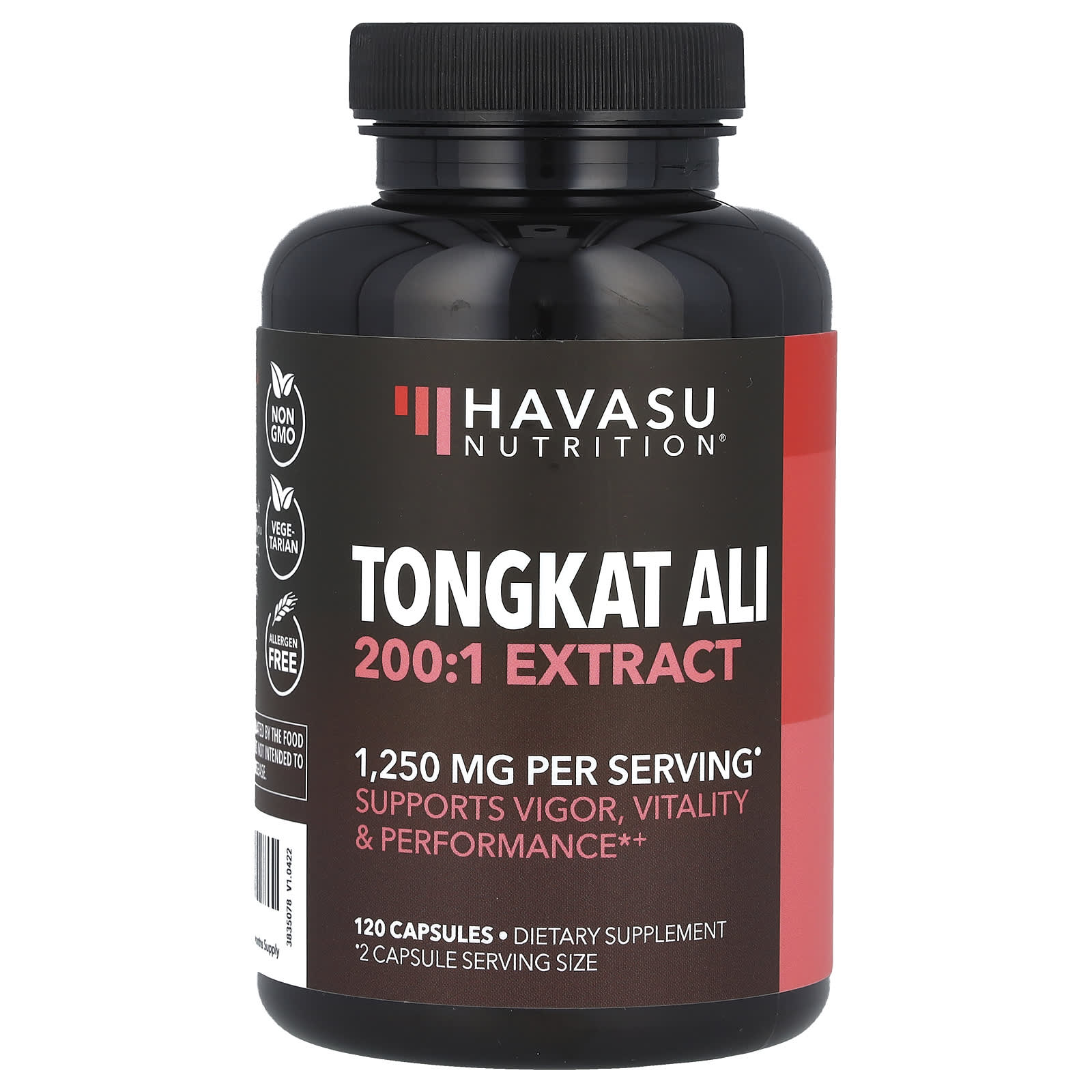 Havasu Nutrition, Tongkat Ali, 2001 Extract, 1,250 mg , 120 Capsules (625 mg per Capsule)