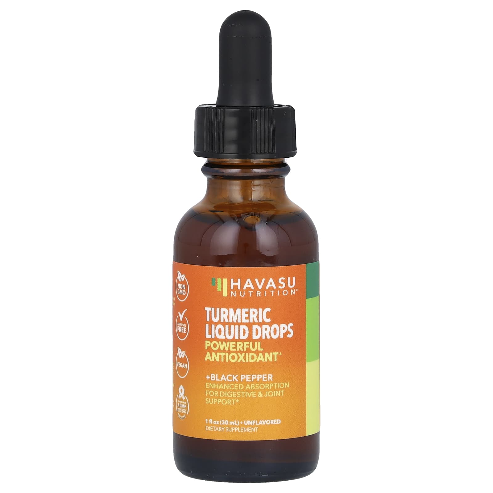 Havasu Nutrition, Turmeric Liquid Drops, Unflavored, 1 fl oz (30 ml)