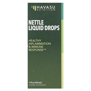 هافاسو نيوترشن‏, قطرات نبات القراص السائلة ، 1 أونصة سائلة (30 مل)