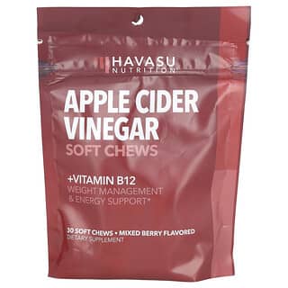 Havasu Nutrition, Apple Cider Vinegar Soft Chews, Mixed Berry, 30 Soft Chews