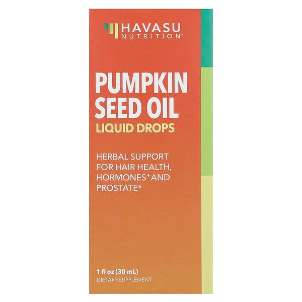Havasu Nutrition, Pumpkin Seed Oil, Liquid Drops, 1 fl oz (30 ml )