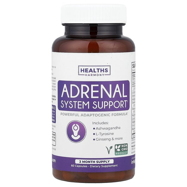 Adrenal System Support, 60 Capsules