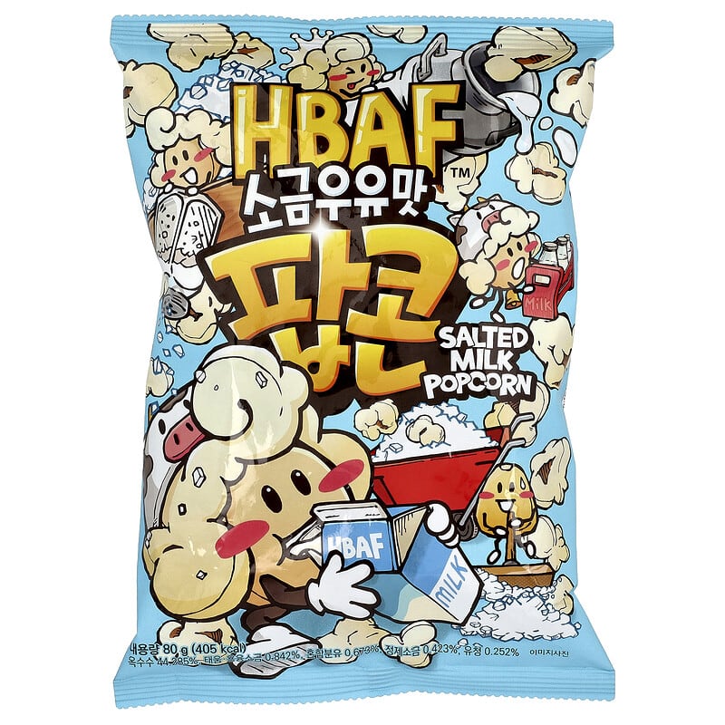 ソルトミルク ポップコーン、80g
