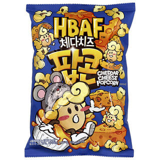 HBAF, Popcorn al formaggio Cheddar, 80 g