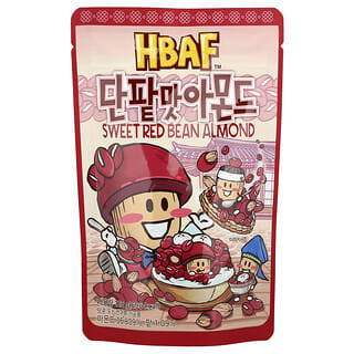 HBAF, Sweet Red Bean Almond, Süße-Rote-Bohnen-Mandel, 120 g