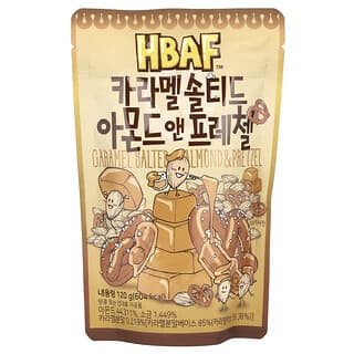HBAF, Pretzel e Amêndoa Salgada com Caramelo, 120 g (4,23 oz)