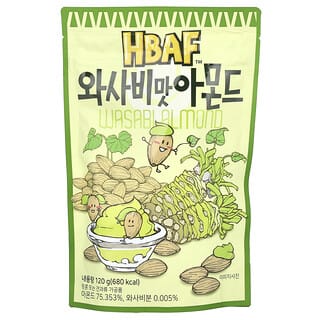 HBAF, 와사비 아몬드, 120g(4.23oz)