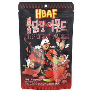 HBAF, Hot & Spicy Chicken Almond, 4.23 oz (120 g)