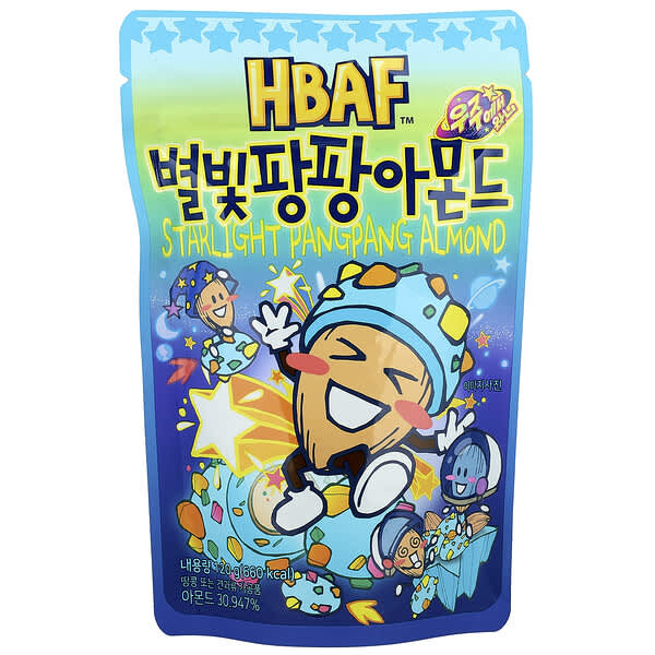 HBAF, 星光嘭嘭杏仁，120 克