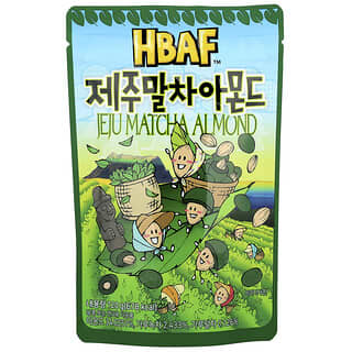 HBAF, Jeju Matcha Almond, Jeju-Matcha-Mandel, 120 g