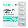 65 Billion CFUs Probiotics, 30 Veggie Capsules