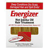 Energizer, Hot Jojoba Oil Hair Treatment, 3 Reclosable Tubes, 0.5 fl oz (14.8 ml) Each