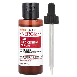 Hobe Labs, Energizer，頭髮濃密精華，2 液量盎司（59 毫升）
