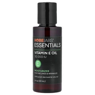 Hobe Labs, Essentials, олія з вітаміном E, 59 мл (2 рідк. унції)