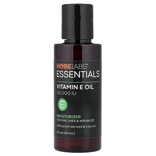 Hobe Labs, Essentials, Vitamin E Oil, 2 fl oz (59 ml)