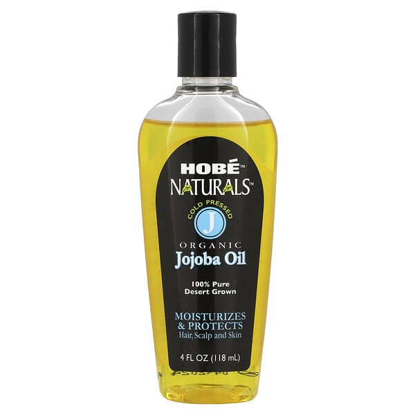 Hobe Labs, 내추럴즈, 유기농 호호바 오일, 4 액량 온스 (118 밀리리터)