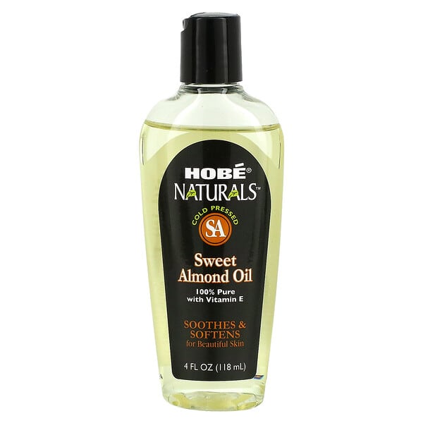 Hobe Labs, Naturals, Sweet Almond Oil, 4 fl oz (118 ml)