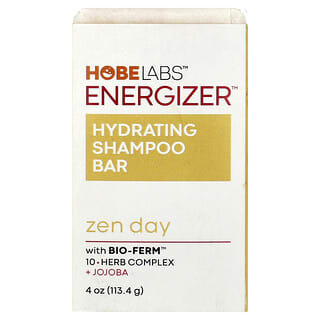 Hobe Labs, Energizer, baton de șampon hidratant, Zen Day, 4 oz (113,4 g)