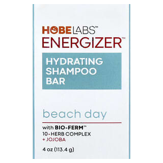Hobe Labs, Energizer, увлажняющий мыльный шампунь, Beach Day, 113,4 г (4 унции)