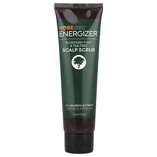 Hobe Labs, Energizer™, Scalp Scrub, Kopfhautpeeling, Rosmarin-Minze und Teebaum, 170 g (6 oz.)