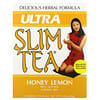 Ultra Slim Tea, Honey Lemon, Caffeine Free, 24 Herbal Tea Bags, 1.69 oz (48 g)