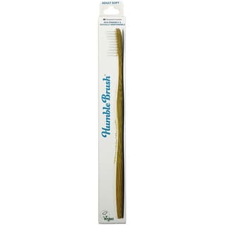 The Humble Co., Humble Brush, Adult Soft, White, 1 Toothbrush