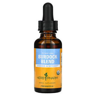Herb Pharm, Burdock Blend, Cleanse, Detoxify, 1 fl oz (30 ml)