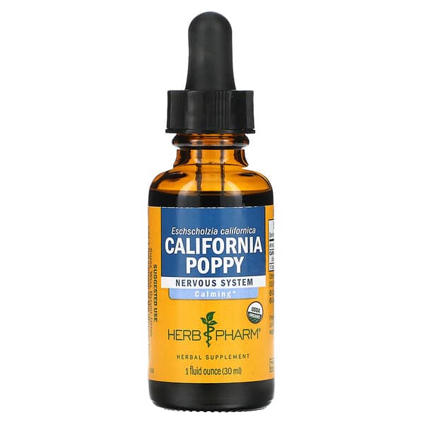 Herb Pharm‏, California Poppy, 1 fl oz (29.6 ml)