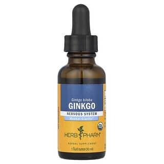 Herb Pharm, Ginkgo Biloba, 660 mg, 1 fl oz (30 ml)