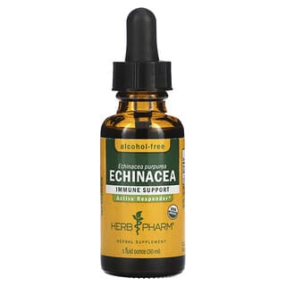Herb Pharm, Echinacea, Bebas Alkohol, 30 ml (1 ons cairan)