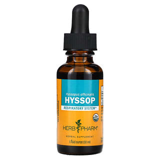 Herb Pharm, Hyssop, 1 fl oz (30 ml)