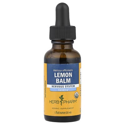Herb Pharm, Lemon Balm, 1 fl oz (30 ml)