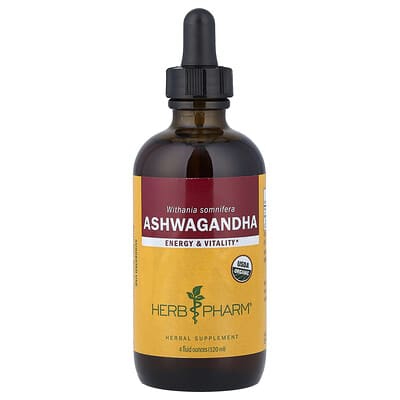Herb Pharm, Ashwagandha Liquid Extract, 4 fl oz (120 ml)