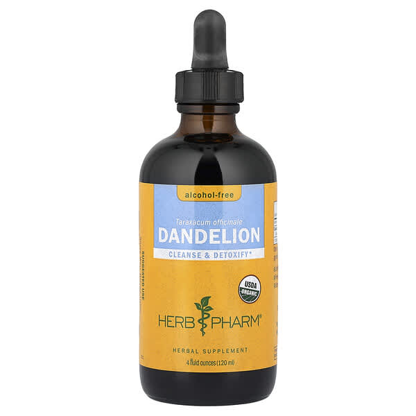 Herb Pharm, Dandelion, Alcohol-Free, 4 fl oz (120 ml) — product photo 1