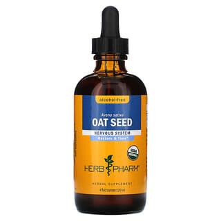 Herb Pharm, Oat Seed, Alcohol-Free, 4 fl oz (120 ml)