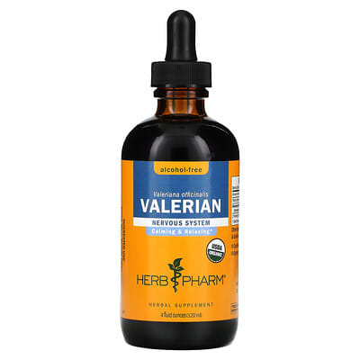 Herb Pharm, Valerian, Alcohol-Free, 825 mg, 4 fl oz (120 ml)