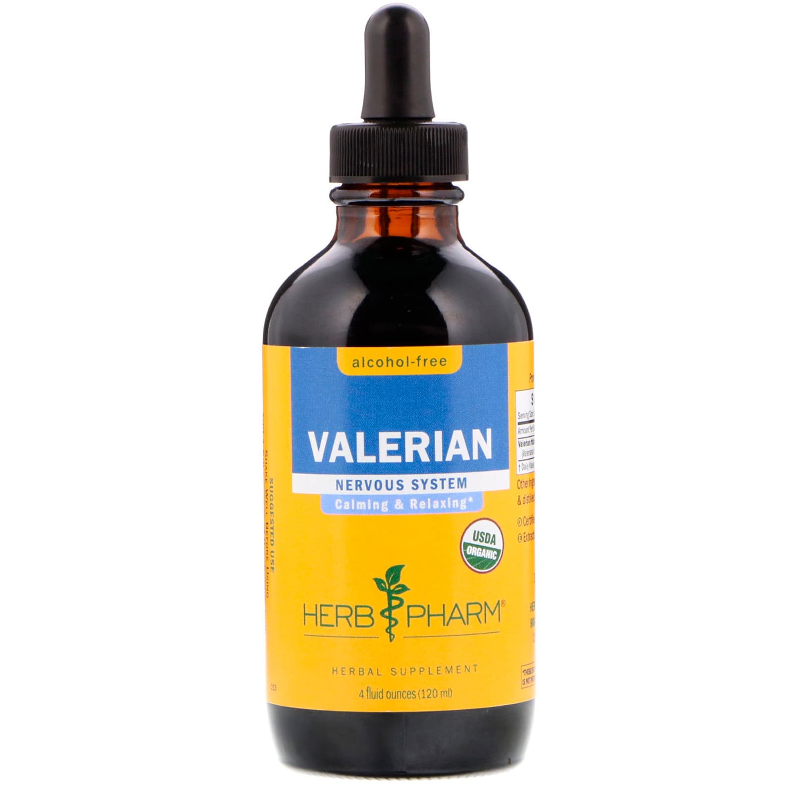 Herb Pharm, Valerian, AlcoholFree, 4 fl oz (120 ml)