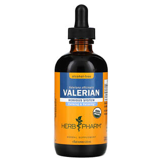 Herb Pharm, Valeriana, Sin alcohol`` 120 ml (4 oz. Líq.)