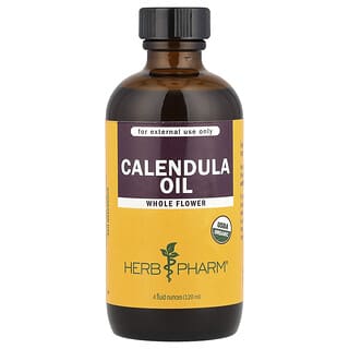 Herb Pharm, Calendula Oil, 4 fl oz (120 ml)