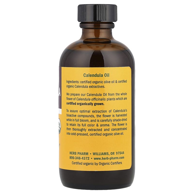 Calendula Oil, 4 fl oz (120 ml)