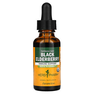 Herb Pharm, Black Elderberry, 1 fl oz (30 ml)