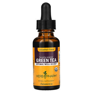 Herb Pharm, Green Tea, Alcohol-Free, 1 fl oz (30 ml)