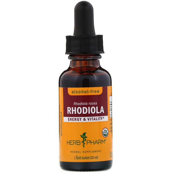 Herb Pharm, イワベンケイ属（Rhodiola）, アルコールフリー, 1液量オンス（30 ml）