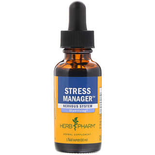Herb Pharm, Stress-Manager, 1 fl oz (30 ml)