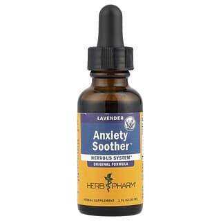 Herb Pharm, Smoczek uspokajający Anxiety, lawenda, 30 ml