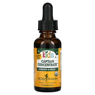 Herb Pharm, Kid's, Captain Concentrate, Alcohol Free, 1 fl oz (30 ml)