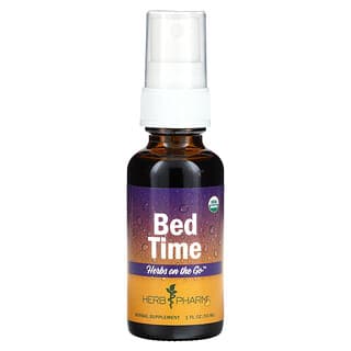 Herb Pharm, Herbs on the Go, Bed Time, 1 fl oz (30 ml)